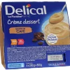 Delical Crème dessert HP/HC La Floridine saveur café - 4 pots de 200g