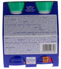 Delical Les saveurs fruitées Boisson sans sucres goût multifruits - 4 bouteilles de 200ml