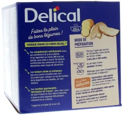 Delical Purée HP/HC céleri pommes de terre et pointe de crème - 4 bols de 200ml