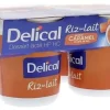 Delical riz au lait HP/HC saveur caramel - 4 pots de 200g