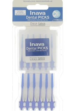 Dental Picks Inava - Boite de 36 bâtonnets interdentaires