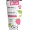 Dentifrice bio 2-6 ans goût framboise Cattier - tube 50ml