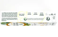 Dentifrice bio formule blancheur Lehning - tube de 80g