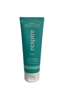 Dentifrice blancheur naturelle Respire - tube de 75ml