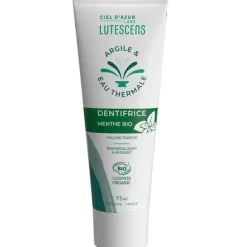 Dentifrice menthe bio Lutescens - tube de 75ml