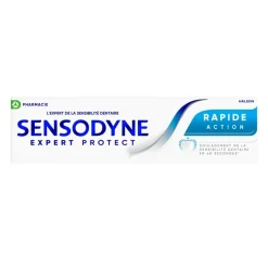 Dentifrice rapide action sensibilité dentaire Sensodyne - tube de 75ml