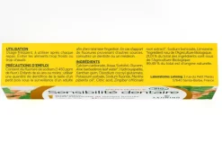 Dentifrice sensibilité dentaire bio Lehning - tube de 80g