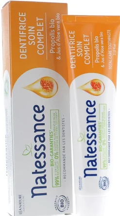 Dentifrice soin complet bio Natessance