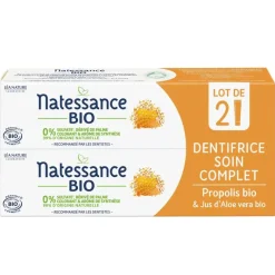 Dentifrice soin complet bio Natessance