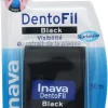 DentoFil black fil dentaire Inava - fil dentaire de 50 m
