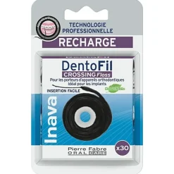 Dentofil Crossing Floss Recharge fil dentaire Inava - une recharge