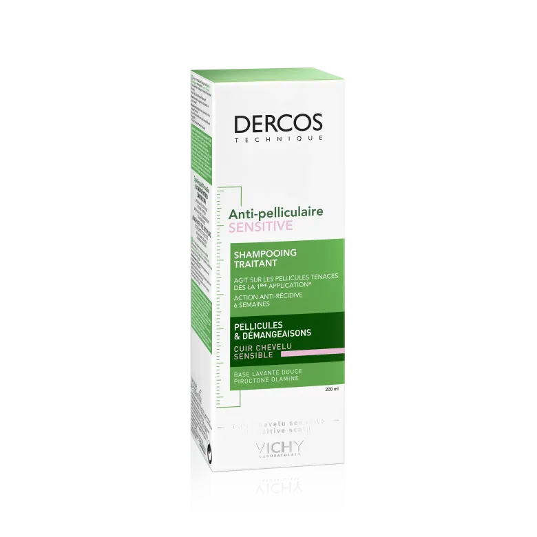 Dercos Anti-Pelliculaire sensitive shampooing traitant Vichy - flacon de 200 ml