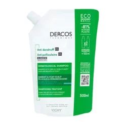 Dercos anti-pelliculaire shampooing traitant cheveux gras Vichy