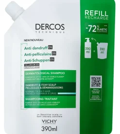 Dercos anti-pelliculaire shampooing traitant cheveux gras Vichy