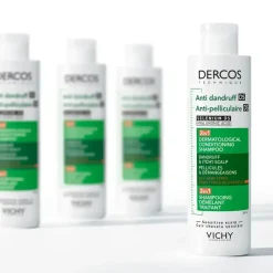 Dercos shampooing antipelliculaire démêlant traitant 2en1 Vichy