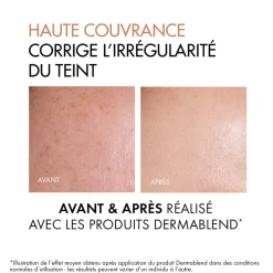 Dermablend fond de teint fluide correcteur 16h SPF 35 Vichy - tube de 30 ml