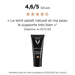 Dermablend fond de teint fluide correcteur 16h SPF 35 Vichy - tube de 30 ml