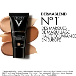 Dermablend fond de teint fluide correcteur 16h SPF 35 Vichy - tube de 30 ml