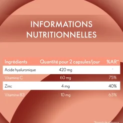 Derma Expert acide hyaluronique Oenobiol - lot de 2 boites de 30 gélules
