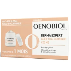 Derma Expert acide hyaluronique Oenobiol - lot de 2 boites de 30 gélules