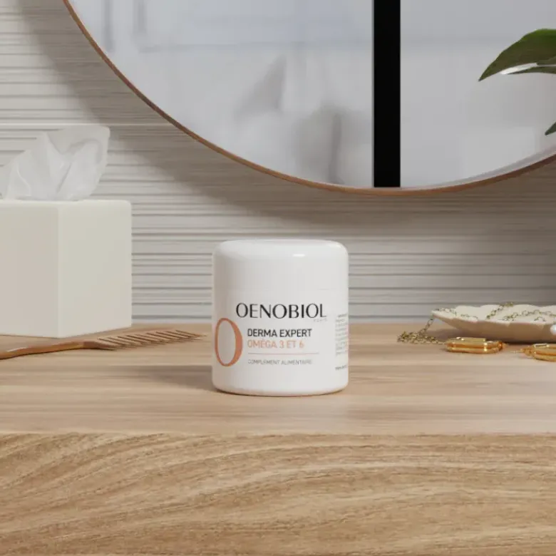 Derma Expert oméga 3 et 6 Oenobiol - boîte de 30 comprimés
