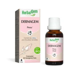 Dermagem peau HerbalGem - flacon de 30ml