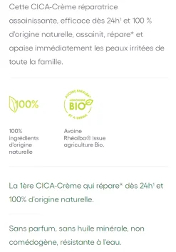 Dermalibour+ cica - crème réparatrice assainissante Aderma