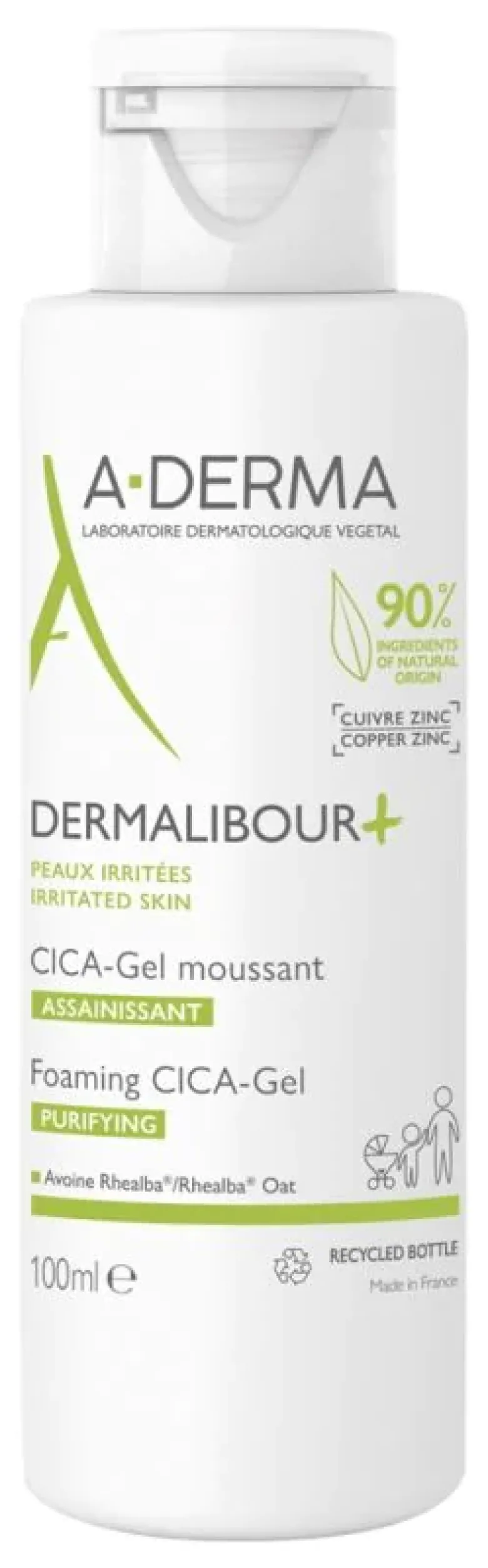 Dermalibour+ CICA - Gel moussant A-Derma