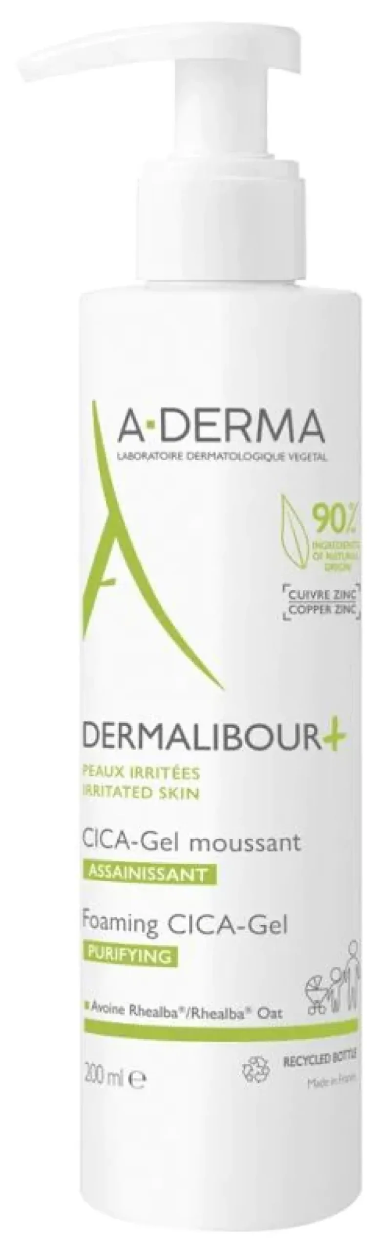 Dermalibour+ CICA - Gel moussant A-Derma