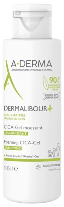 Dermalibour+ CICA - Gel moussant A-Derma