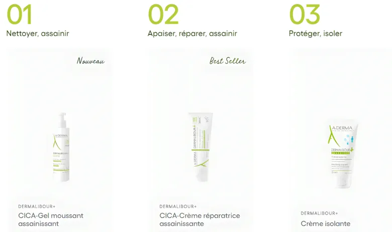 Dermalibour+ CICA - Gel moussant A-Derma
