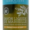 Dermasens Savon liquide de Marseille parfum fleurs de miel Marque Verte - flacon-pompe de 1L