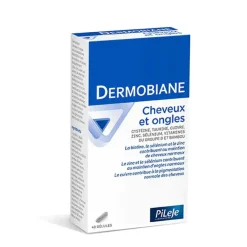 Dermobiane cheveux et ongles Pileje - boîte de 40 gélules