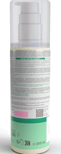 Dermo gel nettoyant rééquilibrant Cattier - flacon-pompe de 200ml