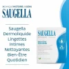 Dermoliquide lingettes intimes Saugella - boite de 10 lingettes individuelles
