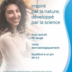 Dermoliquide lingettes intimes Saugella - boite de 10 lingettes individuelles