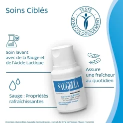 Dermoliquide émulsion lavante douce Saugella