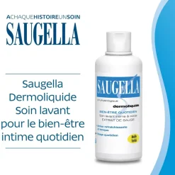 Dermoliquide émulsion lavante douce Saugella