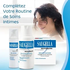Dermoliquide émulsion lavante douce Saugella