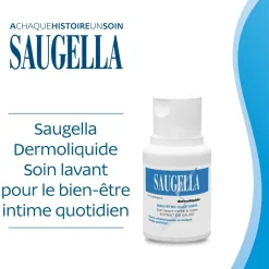 Dermoliquide émulsion lavante douce Saugella