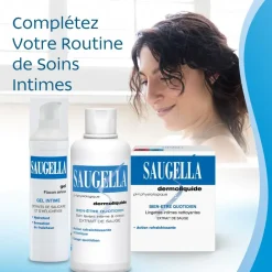 Dermoliquide émulsion lavante douce Saugella