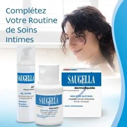 Dermoliquide émulsion lavante douce Saugella