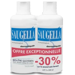 Dermoliquide émulsion lavante douce Saugella