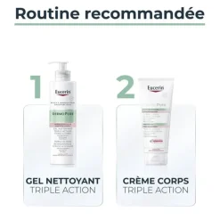 Dermopure Crème corps triple action Eucerin - tube de 200ml