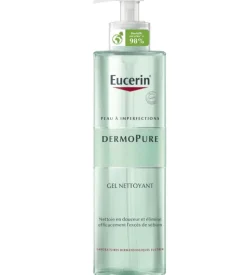 Dermopure Gel nettoyant Eucerin - flacon de 400 ml