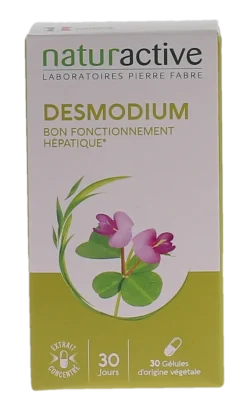 Desmodium bon fonctionnement hépatique Naturactive - boite de 30 gélules
