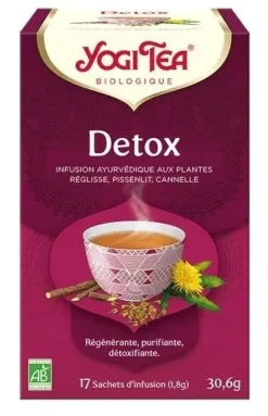 Detox BIO Yogi Tea - boite de 17 sachets