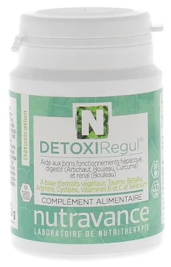 DETOXIRegul Nutravance – 30 comprimés