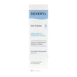 Dexeryl gel-crème effet frais Brûlures et coups de soleil Pierre Fabre