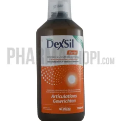 Dexsil forté silicium Organique + MSM / Glucosamine - flacon de 1000 ml